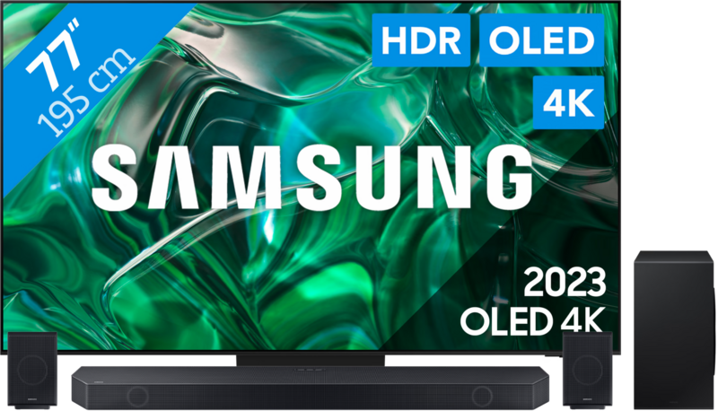 Aanbieding Samsung QD OLED 77S95C (2023) + Soundbar