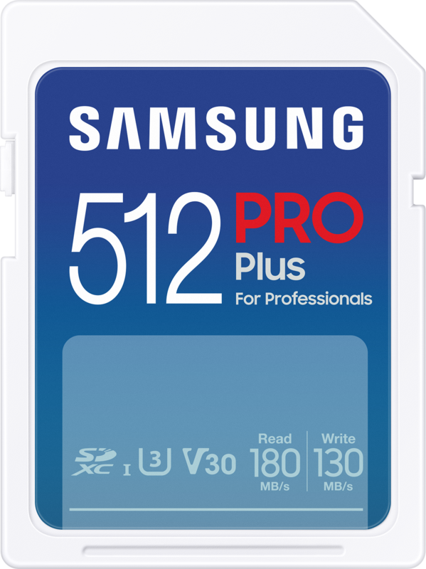 Aanbieding Samsung PRO Plus 512GB SDXC + Kaartlezer