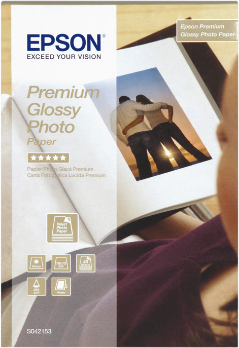 Aanbieding Epson Premium Glossy Fotopapier 10 x 15 (40 Vellen)
