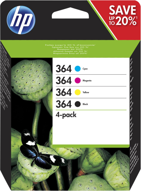 Aanbieding HP 364 Cartridges Combo Pack