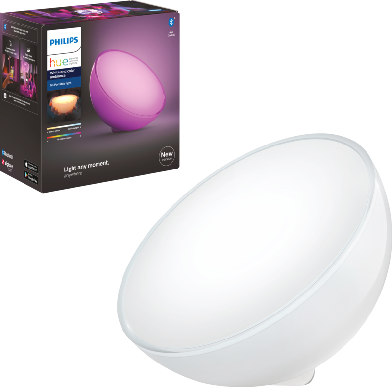 Aanbieding Philips Hue Go White and Color
