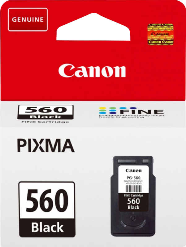 Aanbieding Canon PG-560 Cartridge Zwart