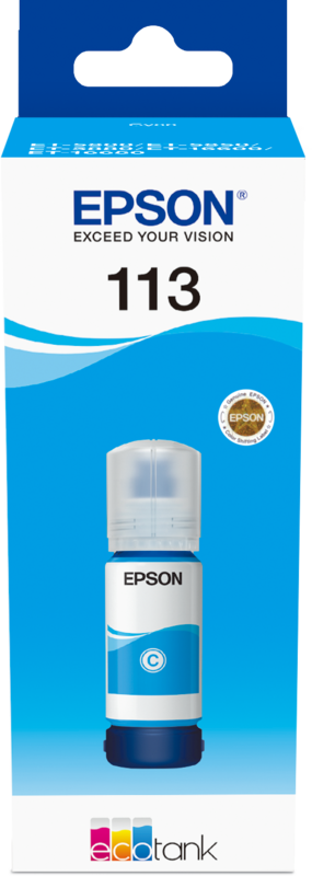 Aanbieding Epson 113 Inktflesje Cyaan