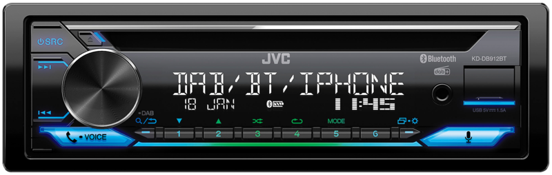 Aanbieding JVC KD-DB912BT