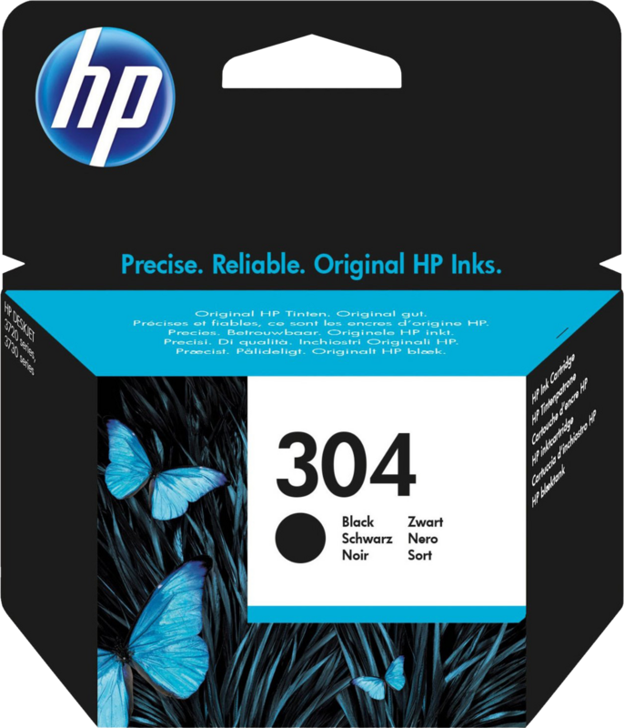 Aanbieding HP 304 Cartridge Zwart (N9K06AE)