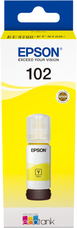 Aanbieding Epson 102 Inktflesje Geel