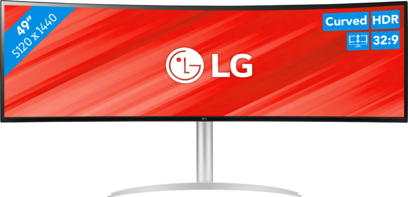Aanbieding LG UltraWide 49WQ95C-W