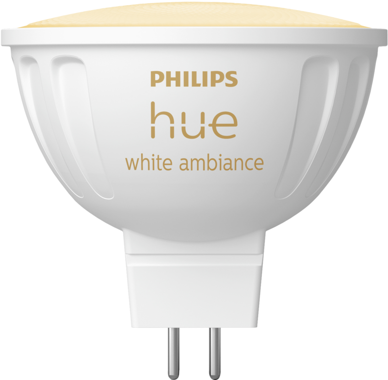 Aanbieding Philips Hue spot White Ambiance - MR16 - 2-pack