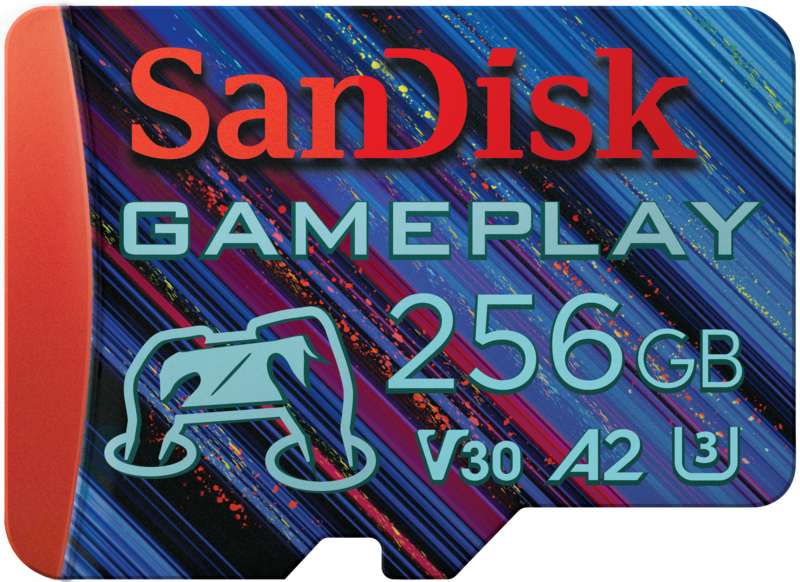 Aanbieding SanDisk microSDXC Gameplay 256GB 190mb/s