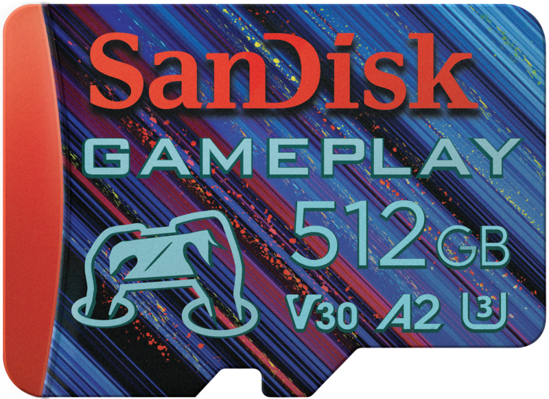 Aanbieding SanDisk microSDXC Gameplay 512GB 190mb/s