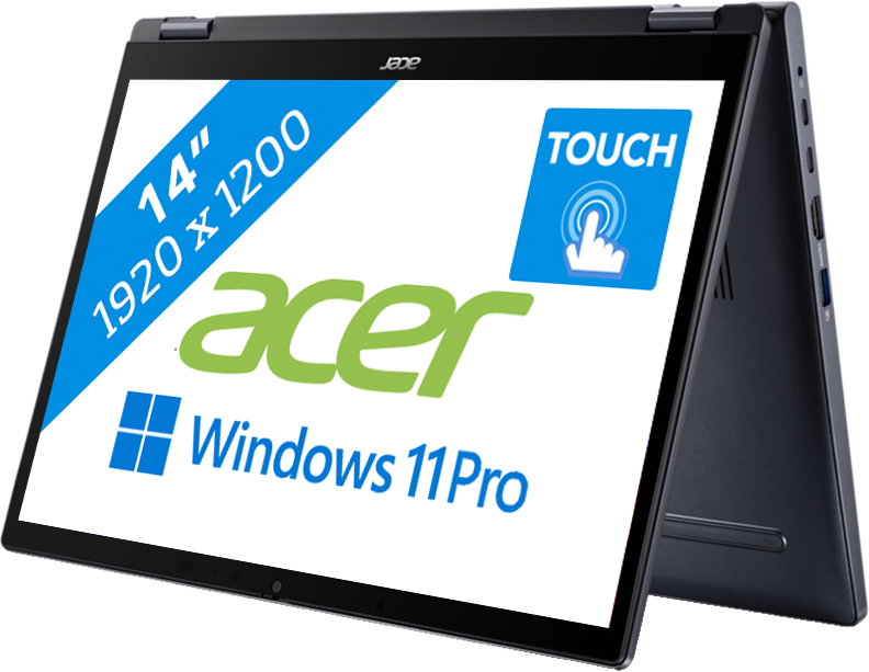 Aanbieding Acer TravelMate P4 Spin 14 (TMP414RN-53-TCO-586F)