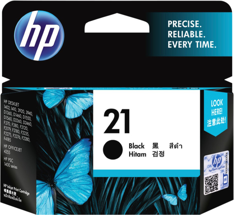 Aanbieding HP 21 Cartridge Zwart