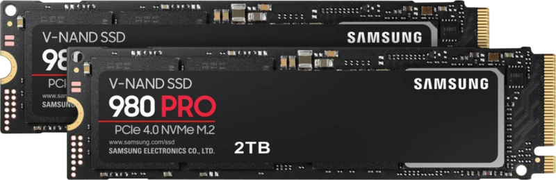 Aanbieding Samsung SSD 980 Pro 2TB Duo Pack