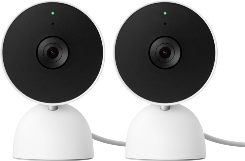 Aanbieding Google Nest Cam Indoor Wired Duo-pack