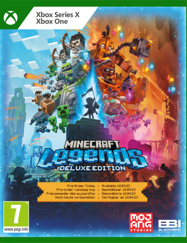Aanbieding Minecraft Legends Deluxe Edition Xbox One en Xbox Series X