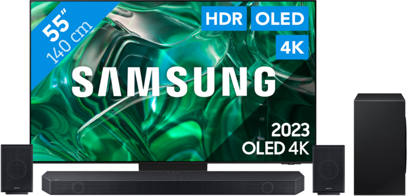 Aanbieding Samsung QD OLED 55S95C (2023) + Soundbar