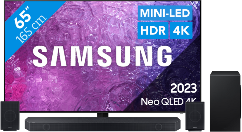 Aanbieding Samsung Neo QLED 65QN90C (2023) + Soundbar