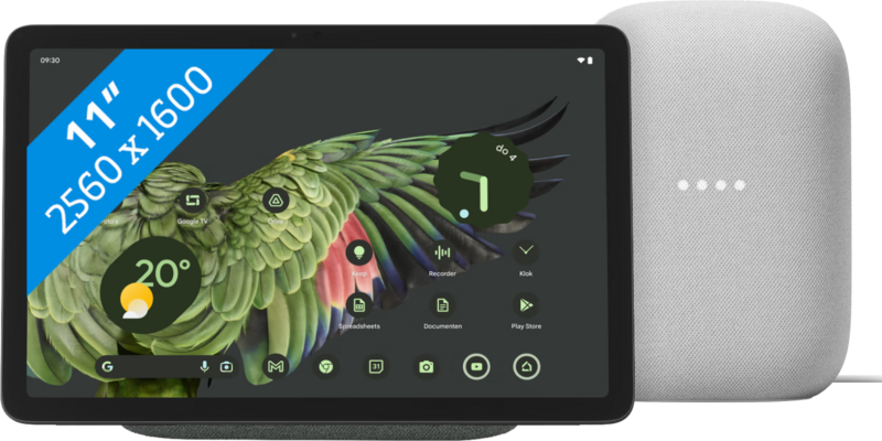 Aanbieding Google Pixel Tablet 128GB Wifi Grijs + Nest Audio Chalk