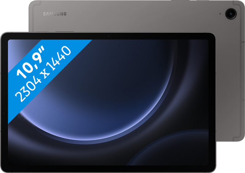 Aanbieding Samsung Galaxy Tab S9 FE 128GB Wifi + 5G Grijs