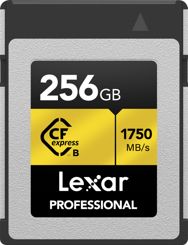 Aanbieding Lexar Professional GOLD 256GB CFexpress Type B