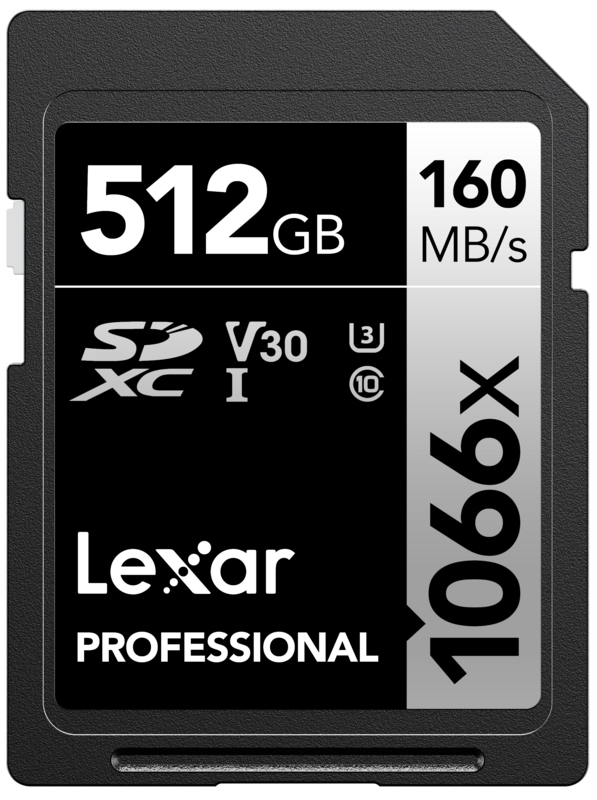 Aanbieding Lexar Professional 1066x SILVER 512GB SDXC