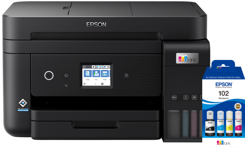 Aanbieding Epson EcoTank ET-4850 + 1 set extra inkt