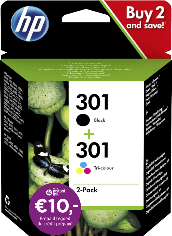 Aanbieding HP 301 Cartridges Combo Pack
