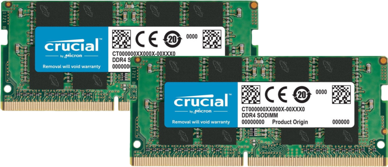 Aanbieding Crucial 16 GB SODIMM DDR4-2400 Duo Pack