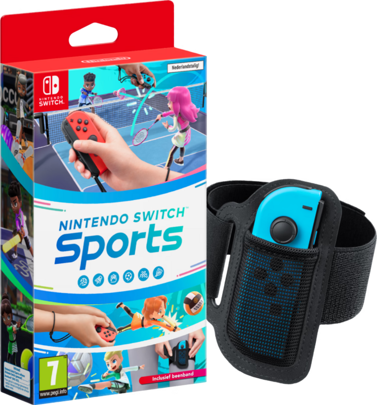 Aanbieding Nintendo Switch Sports + Leg Strap