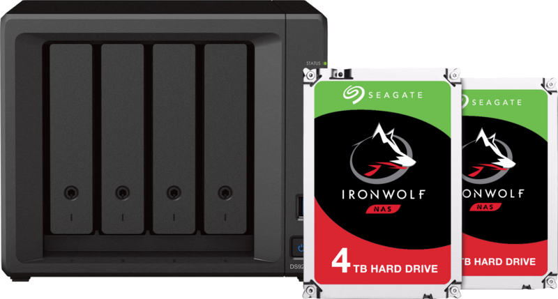 Aanbieding Synology DS923+ + Seagate Ironwolf 8TB (2x4TB)