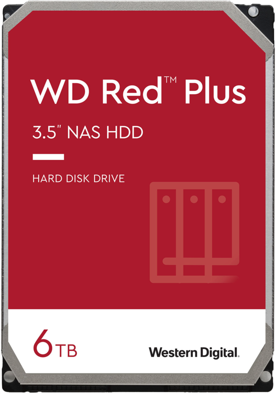 Aanbieding WD Red Plus WD60EFPX 6TB