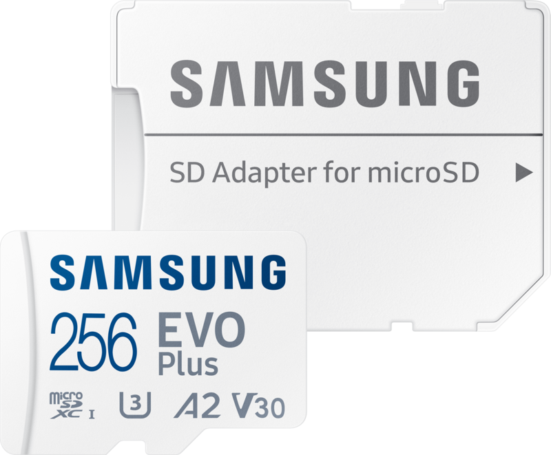 Aanbieding Samsung EVO Plus (2024) microSD 256GB + SD Adapter