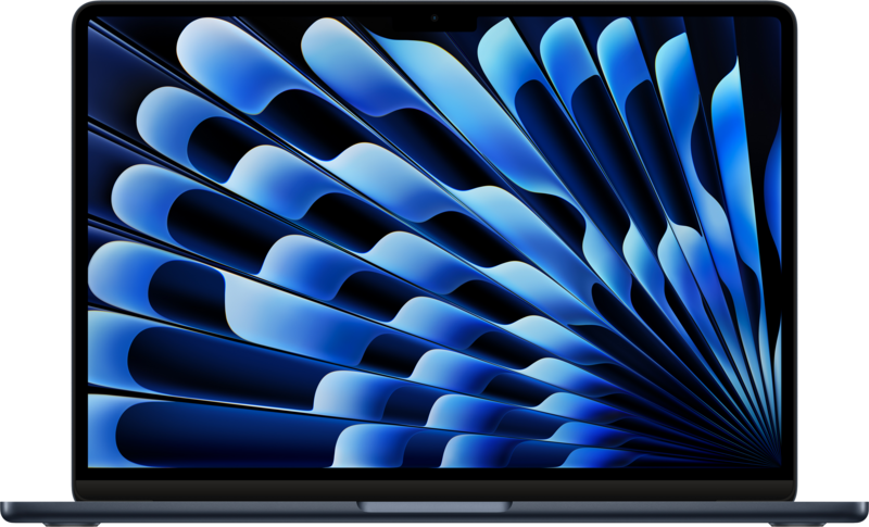 Aanbieding Apple MacBook Air 13 inch (2024) M3 (8/10) 8GB/256GB Middernacht QWERTY